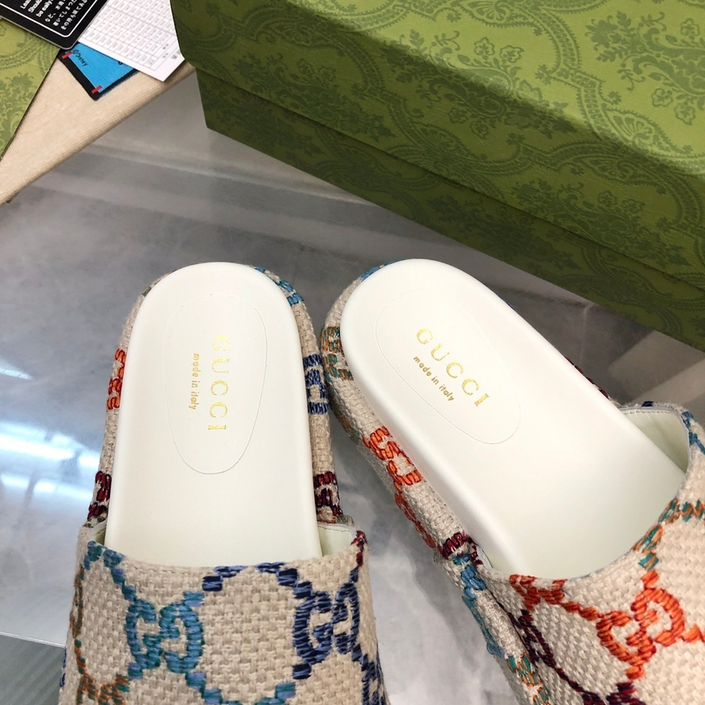 Gucci Platform Slide Sandal