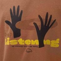 Футболка ANTEATER Listening, коричневый