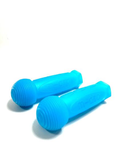 Резиновые ручки Maxi Glow (светящиеся) синий кристалл