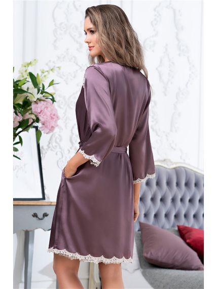 Халат женский MIA-Amore BRIGITTE БРИДЖИТ 3683 СЛИВА