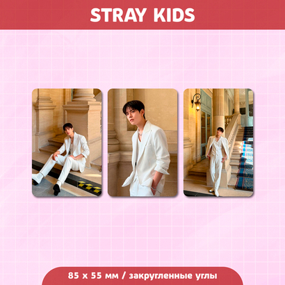 Сет карточек / STRAY KIDS #254 Сынмин
