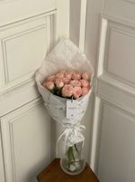 Авторский кулек с нежными розами