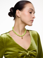 Колье "Green Golden Pears" Gold