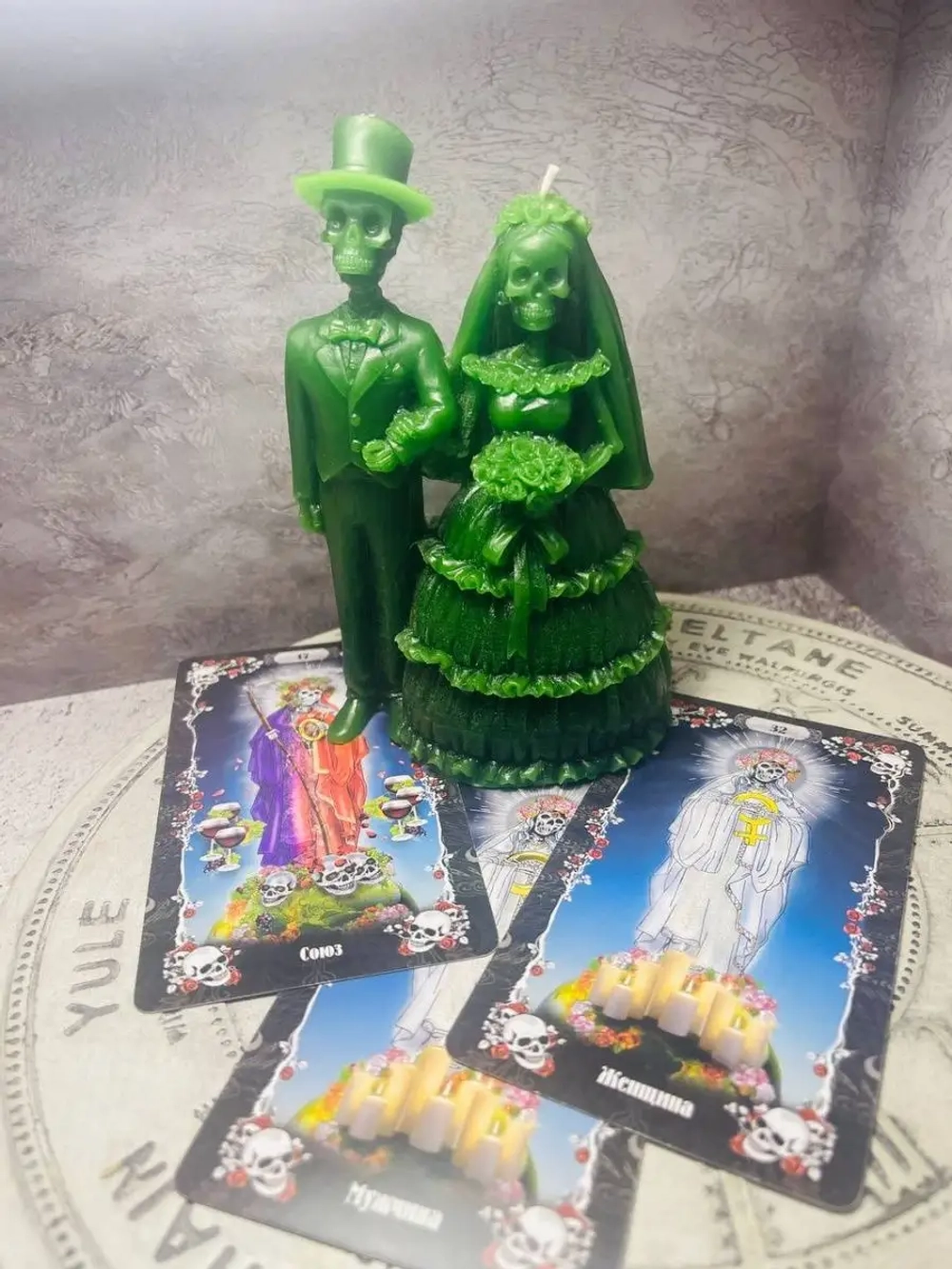 Свеча "Любовь до гроба" программная