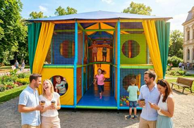 Детский игровой лабиринт на улице полное руководство для предпринимателя