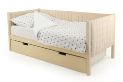 Детская кровать-тахта мягкая Бельмарко Svogen бежевый