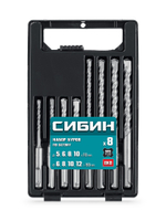 СИБИН 8шт набор буров SDS-plus (29312-H8)