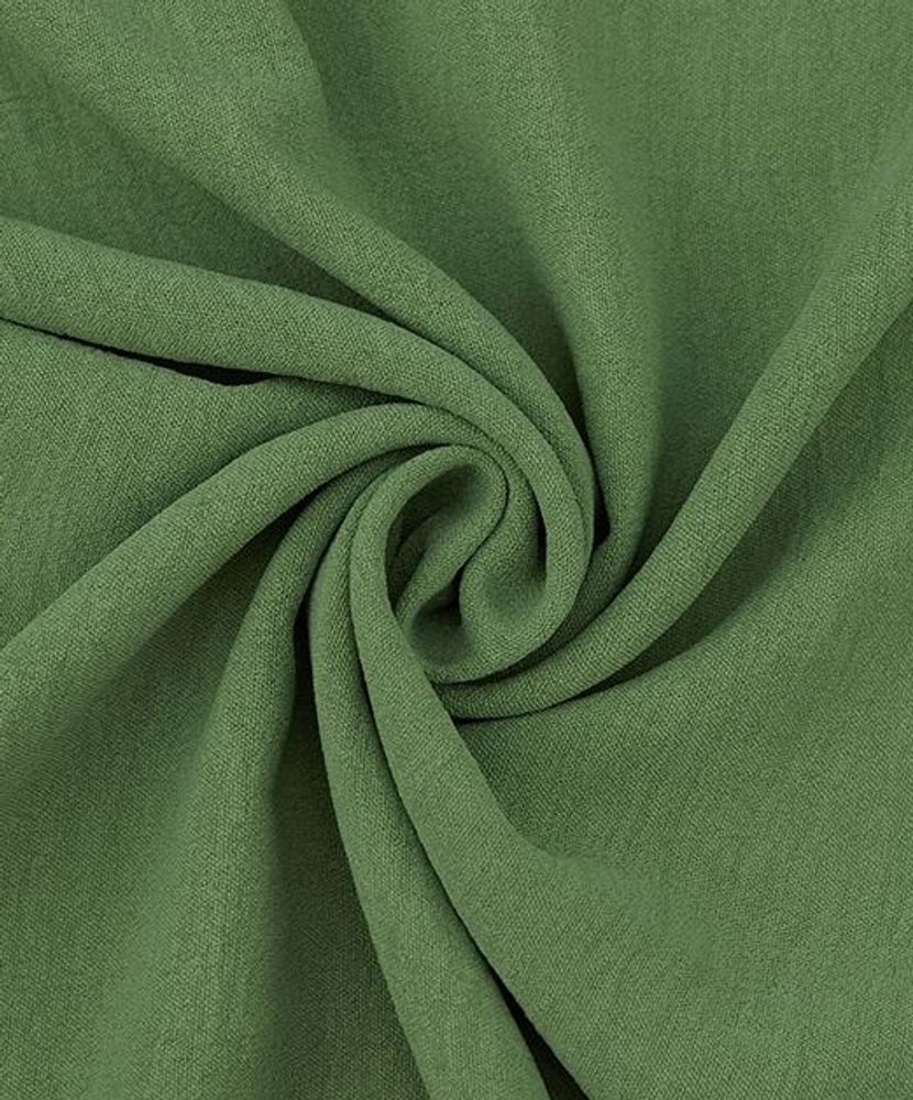 Креп креш, 260 гр/м.п, ш. 150 см, зелёный