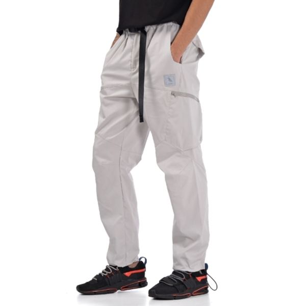 Брюки Poketto cветло-серые - фото 3