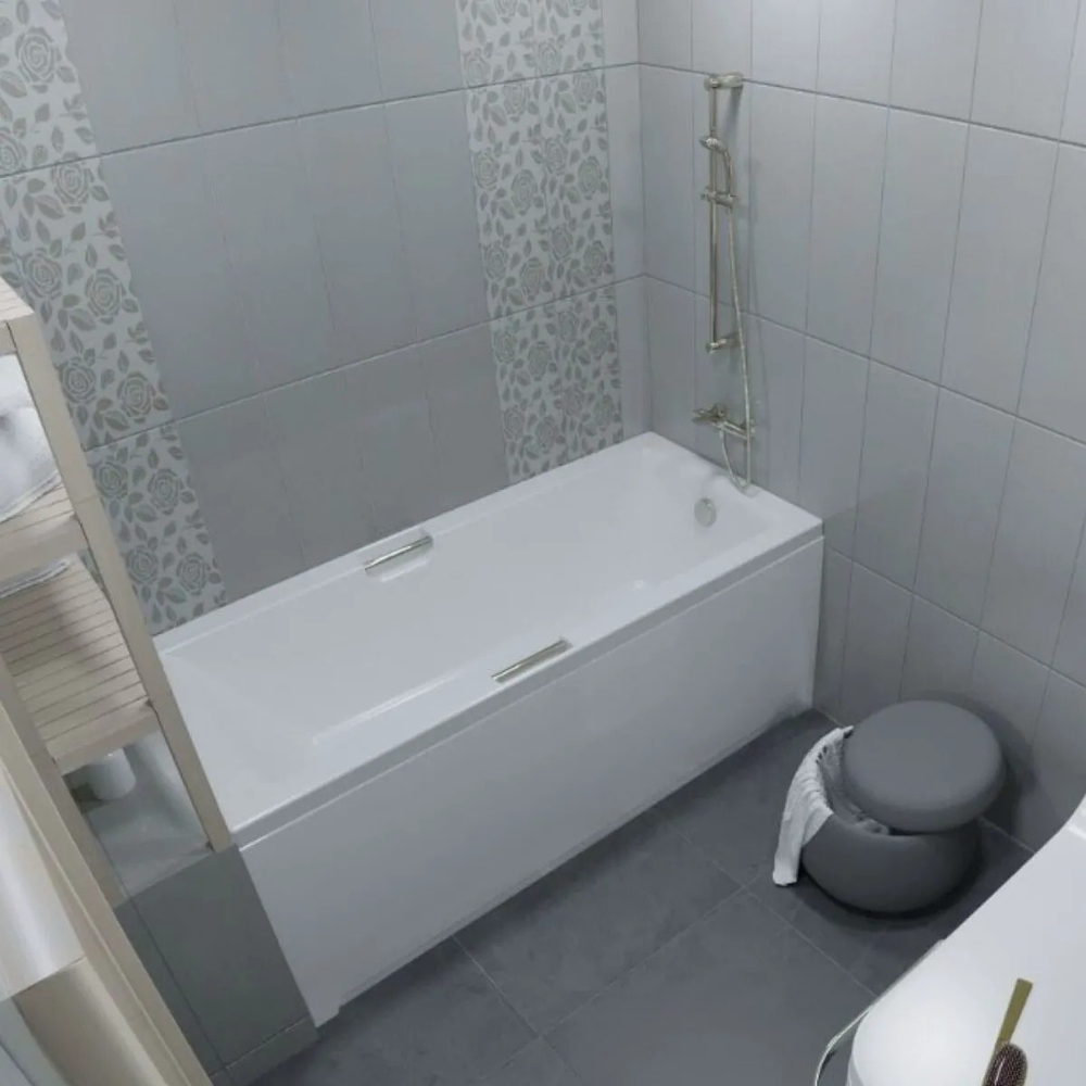 Ванна Александрия 160 ЭКСТРА (1600х750) в комплекте (с сифоном) + каркас