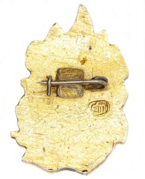 Значок "Юный Добровольный Пожарный Дружинник" СССР, булавка