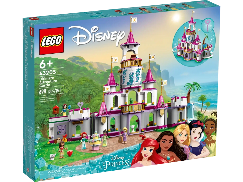 Конструктор LEGO Disney 43205 Сказочный замок приключений