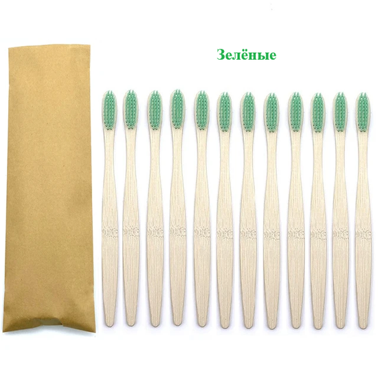 Купить бамбуковые зубные щетки недорого