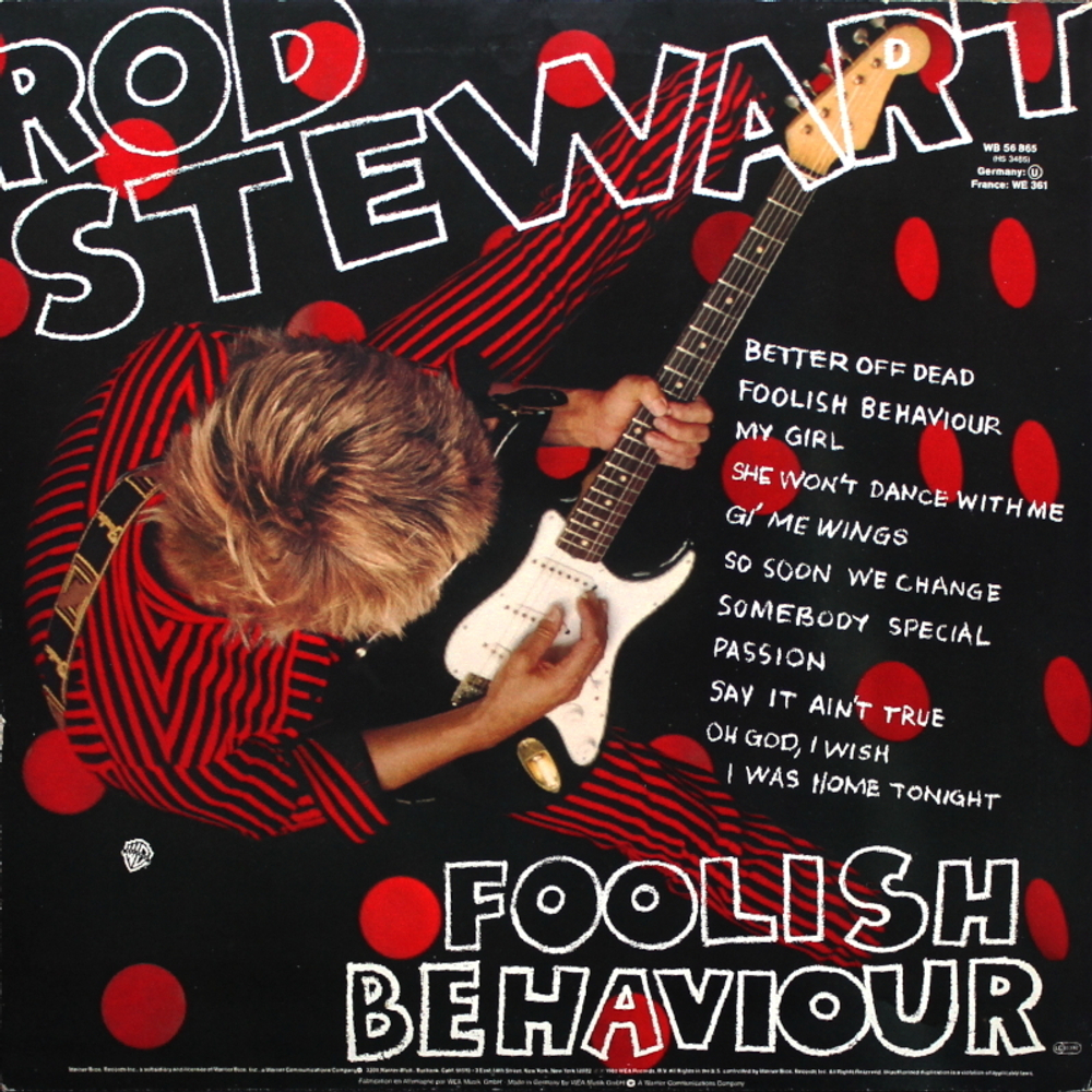 Rod Stewart / Foolish Behaviour (LP)