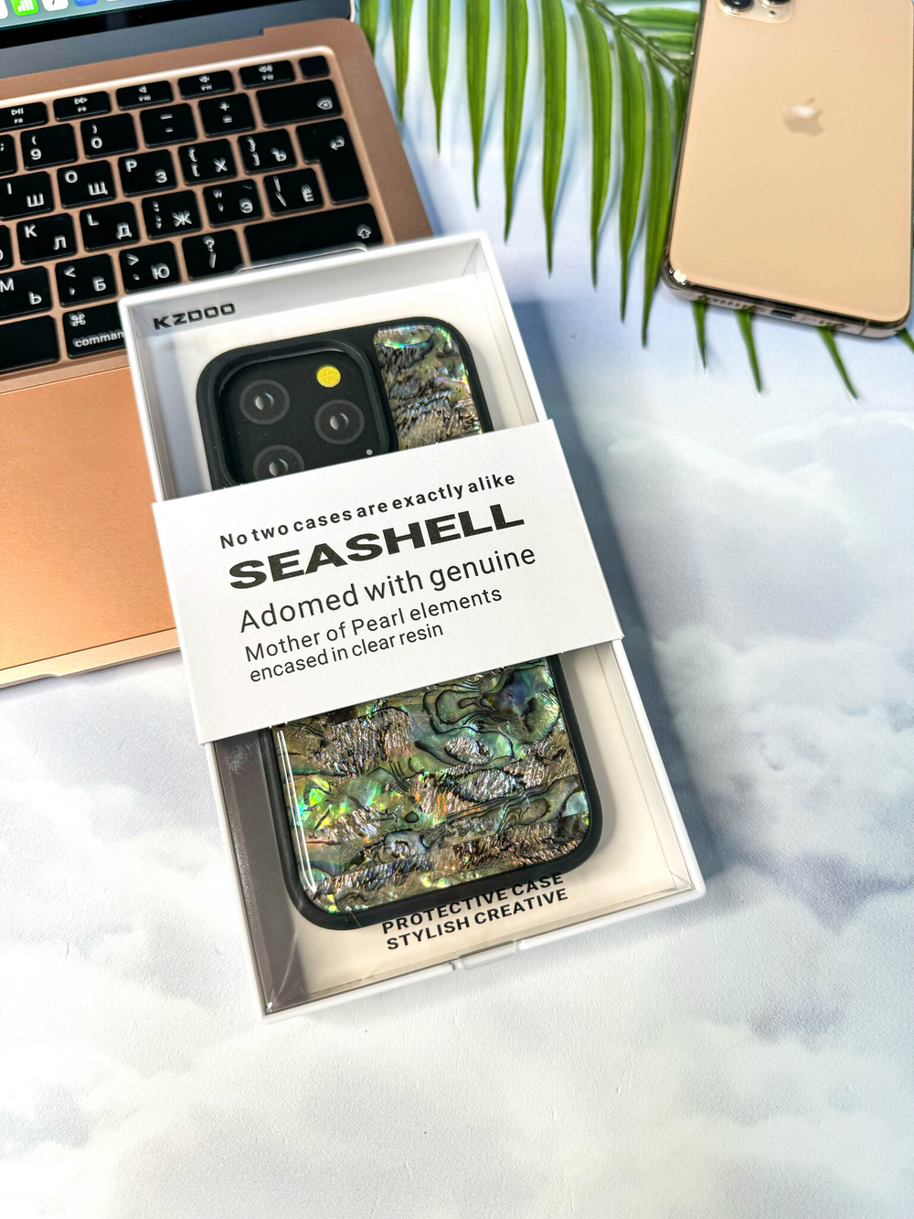Чехол для IPhone 15 KZDOO Seashell