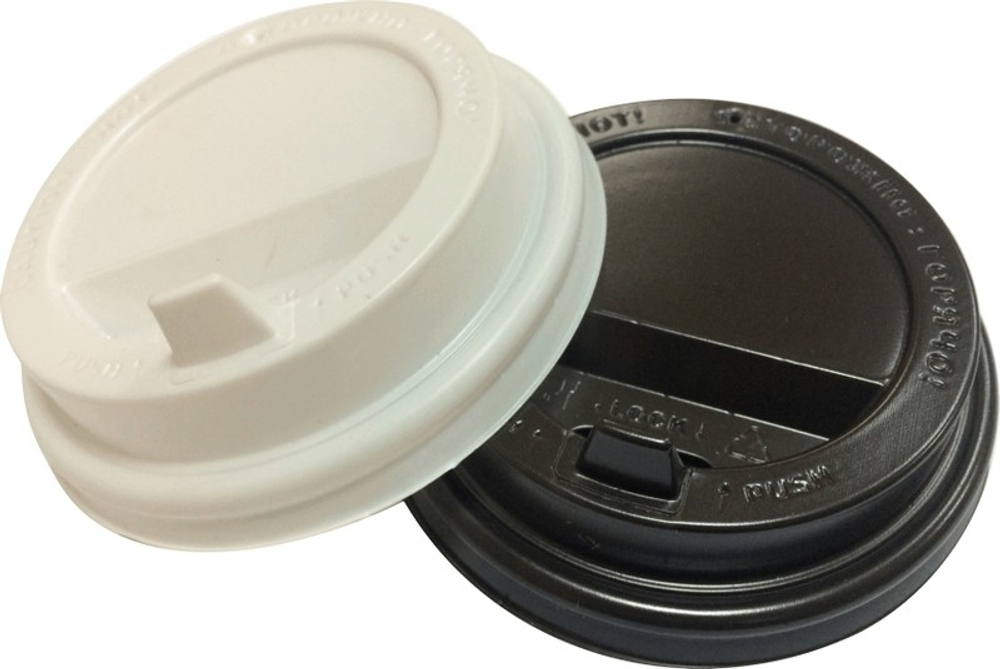 Крышки для стаканов 80мм с носиком белые SP9 DW9 (100/1000шт)