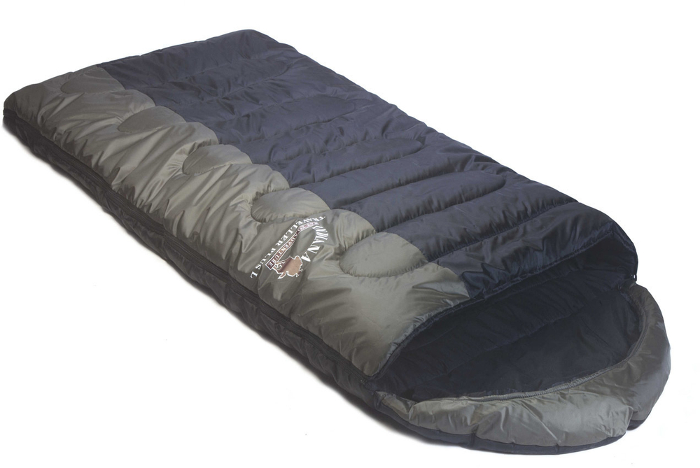Спальный мешок INDIANA Traveller Plus L\R-zip от -12 °C (одеяло с подголовником 195+35X85 см), размер: правый