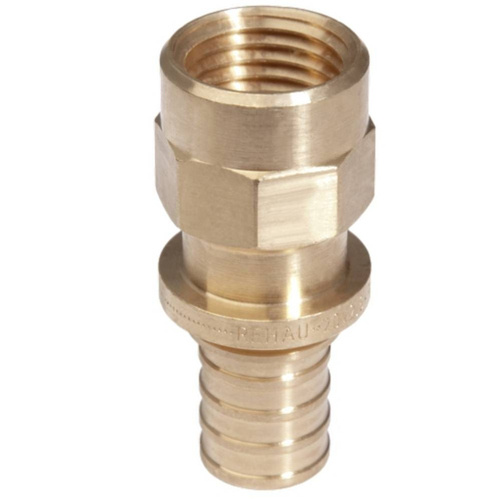 Переходник REHAU ВР 16-1/2" RX+ , бронза