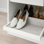 Вставка для обуви в выдвижной лоток - KOMPLEMENT IKEA/ КОМПЛИМЕНТ  ИКЕА , 58х50 см,  серый