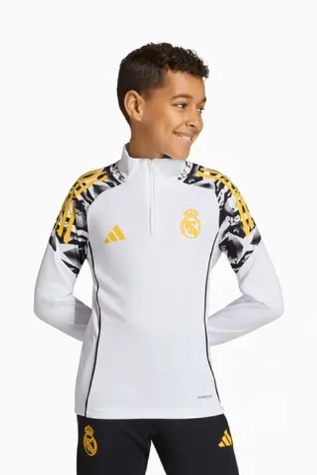 Кофта adidas Real Madrid x Marvel 25/26 Training Competition Junior - черный