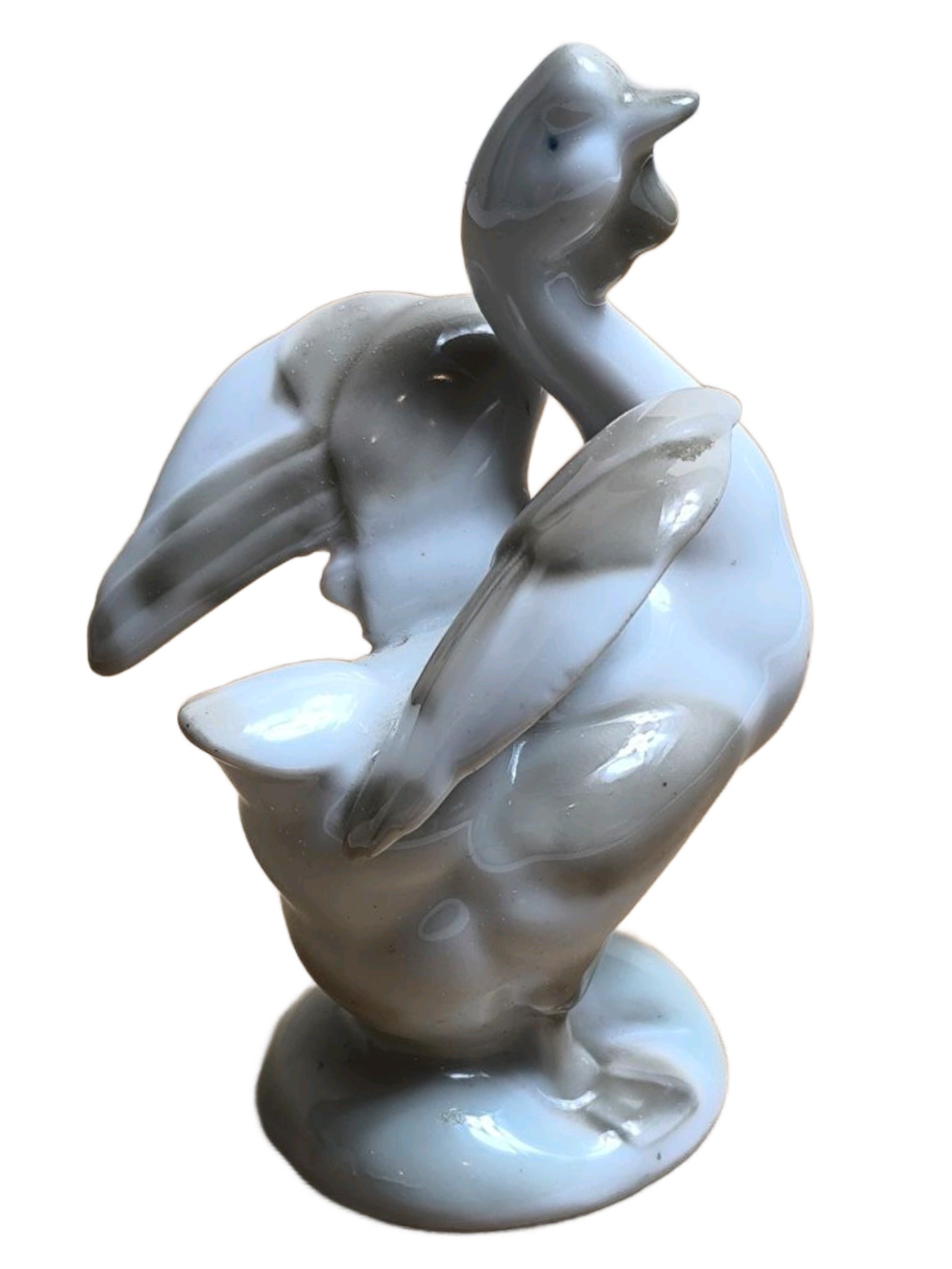 Фарфоровая статуэтка "Гусь" (ГФЗ) СССР, 1957-1960 гг.