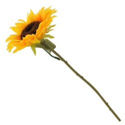 GAEM Цветок искусственный "Подсолнух", L33 W13 H12 см