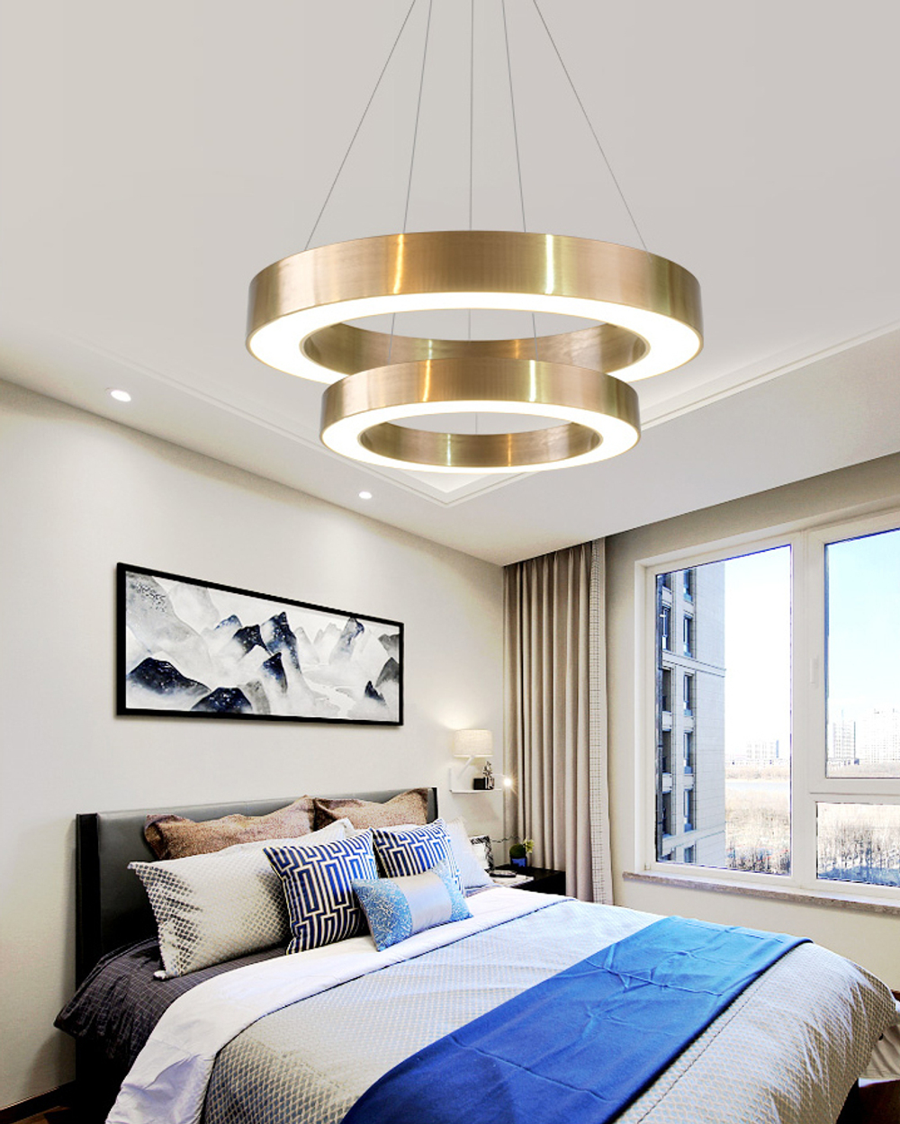 Pendant design lamp  Light Ring by HENGENG D120