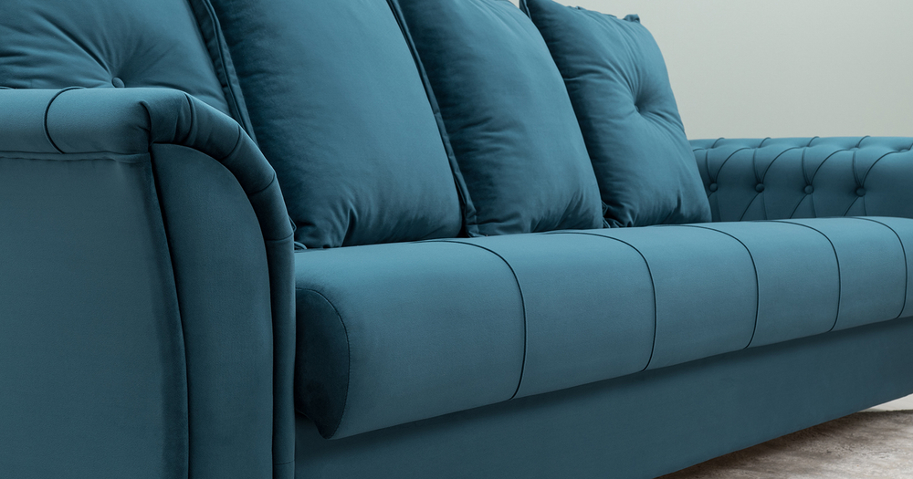 Диван-книжка с нулевой стеной «Гармония»