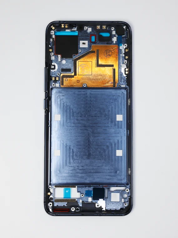 Рамка (средняя часть корпуса) для Xiaomi Mi 11 Чёрная (Black)