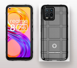 Ударопрочный чехол для смартфона OPPO Realme 8 и Realme 8 Pro, серия Armor от Caseport