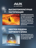Настенная сплит-система AUX ASW-H24A4/JD-R2DI (v1) + AS-H24A4/JD-R2DI (v1), белый
