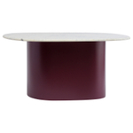 Столик журнальный mojo, 90х62 см, сливовый