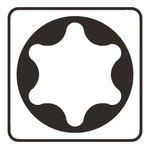 Насадка T25, 50 мм, E-form (MZ), 3 шт. Makita B-25404 T25 25 мм C-form 3 шт.