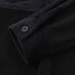 Рубашка Ymkashix Velvet Button черная