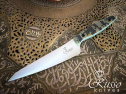 Кухонный нож Alexander M PRO N690 Camo G10