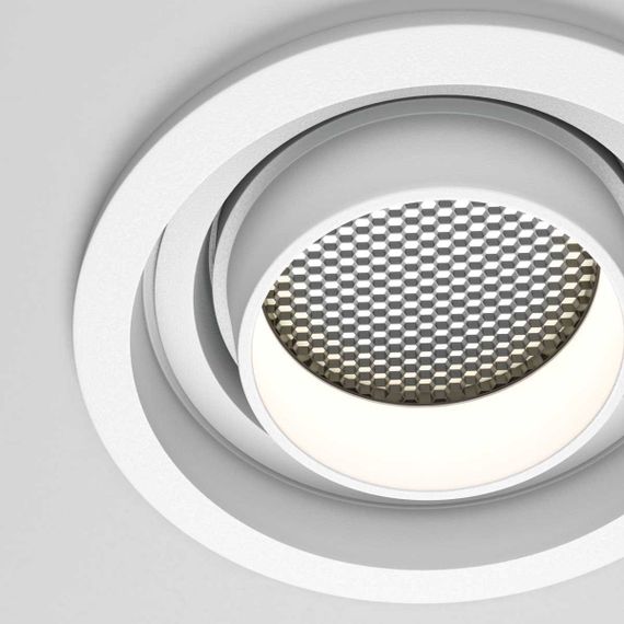 Встраиваемый светильник Maytoni Technical DL113-GU10-01-RD-W