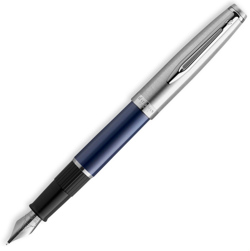 Перьевая ручка Waterman Embleme Blue CT с пером F (2100380)
