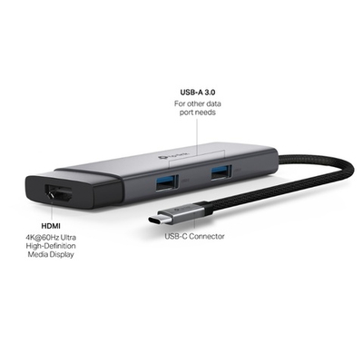 TP-Link UH5020C USB Type-C концентратор 5 в 1