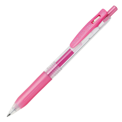 Ручка гелевая Zebra Sarasa Clip Metallic Color (блестящая розовая / Shiny Pink 1,0 мм)