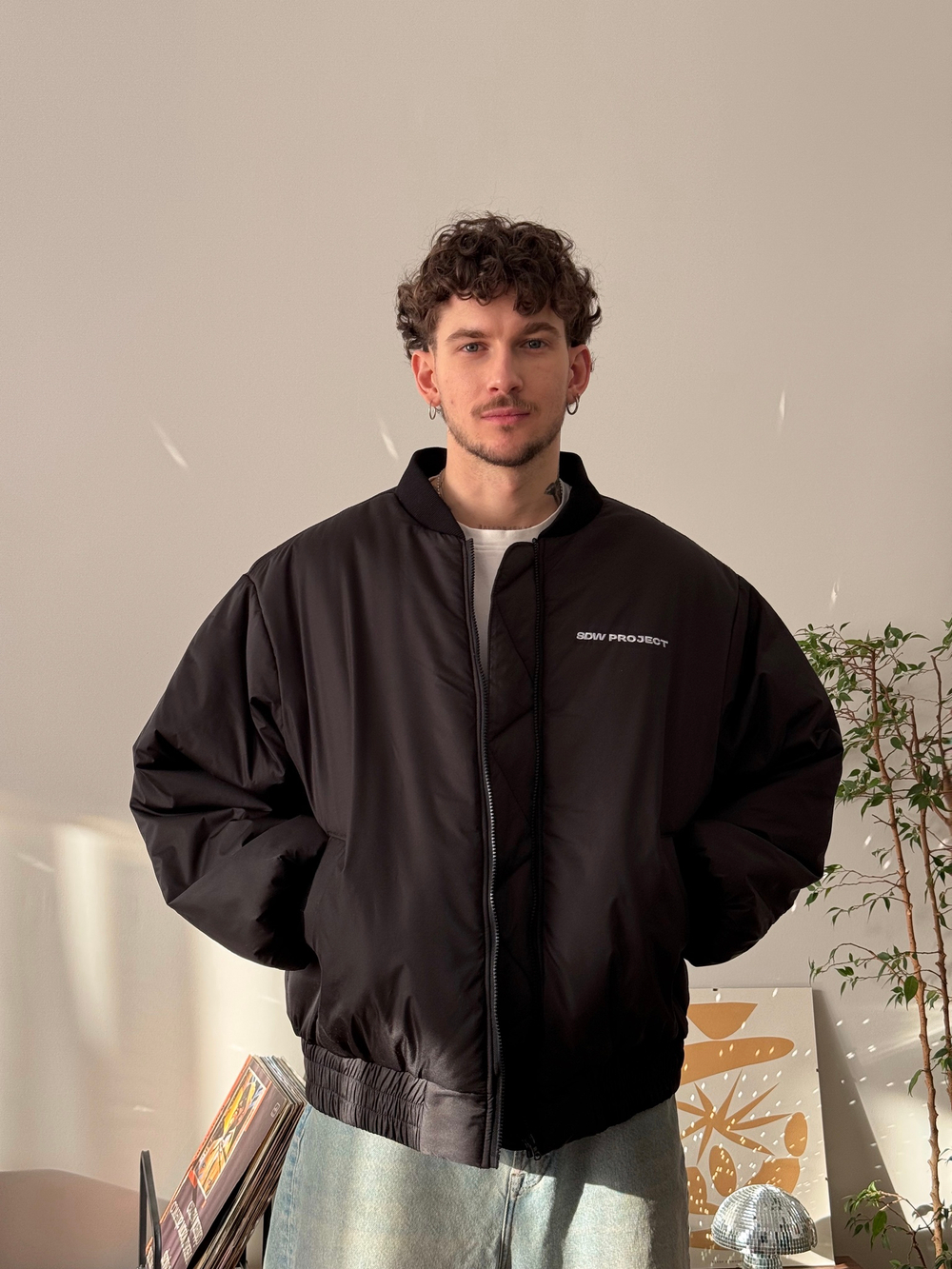 Bomber V-1 Black