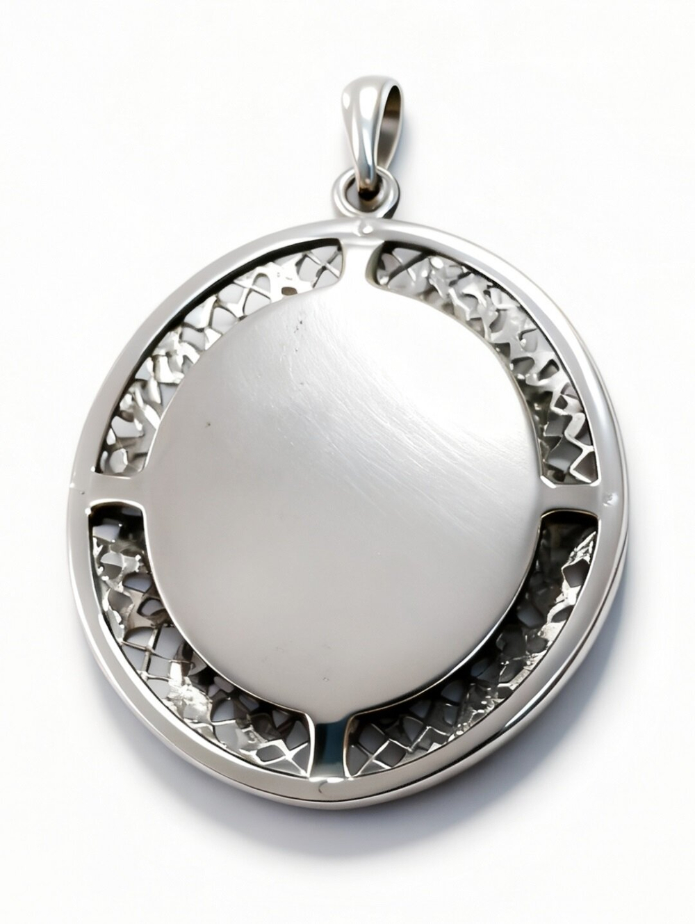 Ювелирная подвеска из серебра 925 пробы Николай Чудотворец