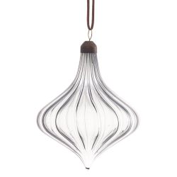 GAEM Украшение новогоднее "Капля", L11 W11 H13 см