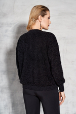 22551 Джемпер женский (черный)