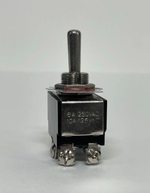 Тумблер (ON-OFF-ON) выключатель в металле на 6 контактов, TG (1 шт.)