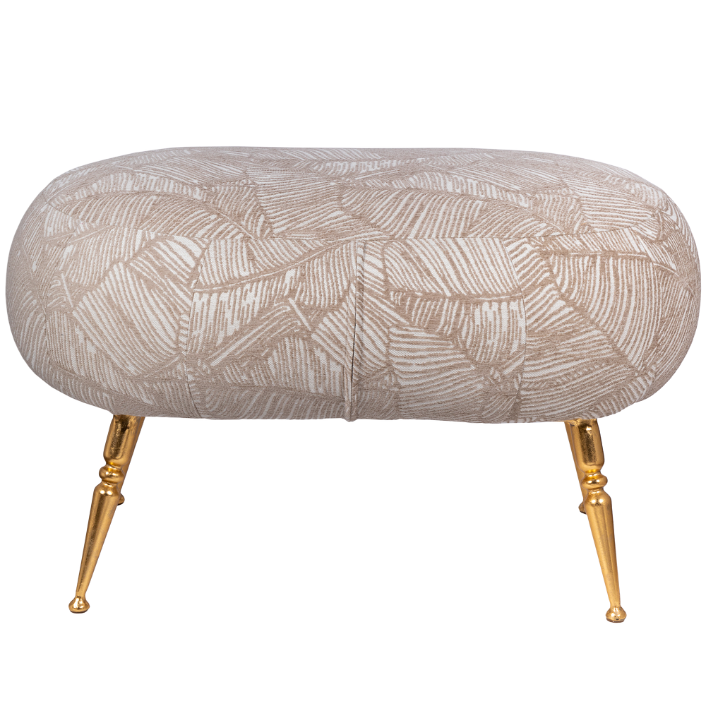 Банкетка Твинки Беж Золото