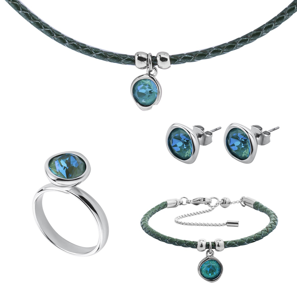 Серьги-пусеты Fiore Luna Laguna Delight A1909.20 BL/S