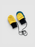 Легкие варежки (желтый)