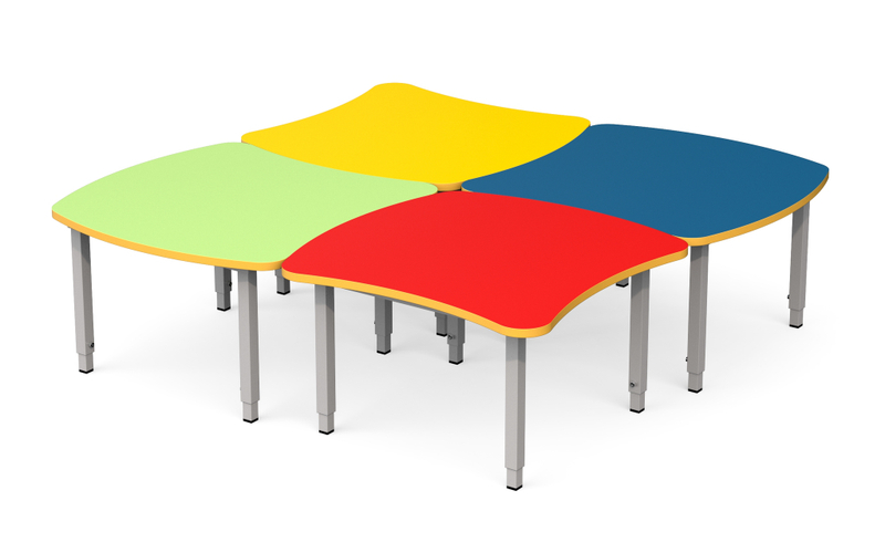 Стол детский Виндоус регулируемый 1 сегмент