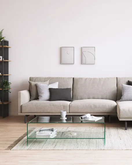 Стеклянный столик Burano 110х55 см | La Forma | Испания | Купить в Hallberg.ru