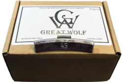 Балансировочный груз для литых дисков 45 г BW-45 (50шт)